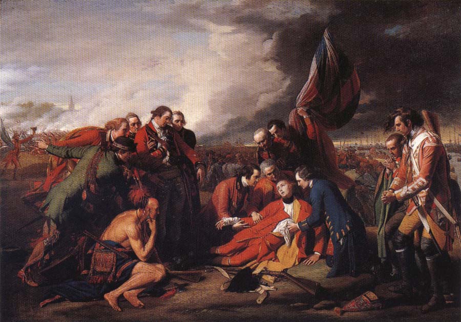 Benjamin West The Death of General Wolfe